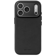Decoded Coque en cuir MagSafe Apple iPhone 18 Pro / 17 Pro - Black