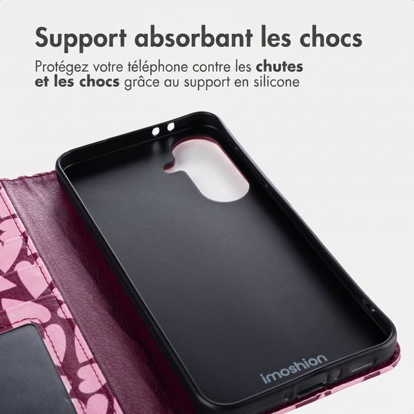 imoshion Étui de télephone portefeuille Design Samsung Galaxy A57 (5G) - Hearty Blush