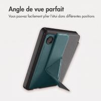imoshion Étui de liseuse portefeuille Pliable Kobo Clara Colour / BW - Vert foncé