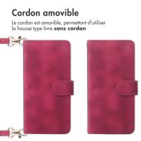 imoshion Etui de télephone portefeuille avec cordon Samsung Galaxy S25 / S24 - Rouge