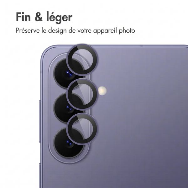imoshion Lot de 2 protections d'objectif de caméra Samsung Galaxy S26 / S26 Plus - Cobalt Violet