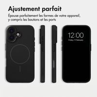 Accezz Coque Grip avec MagSafe Apple iPhone 16 - Noir