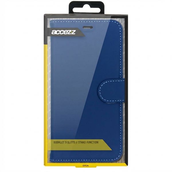 Accezz Étui de télephone Wallet Apple iPhone 11 Pro Max - Bleu