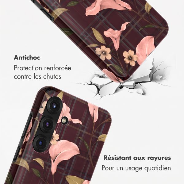Selencia Coque arrière Vivid Samsung Galaxy S25 - Autumn Muse