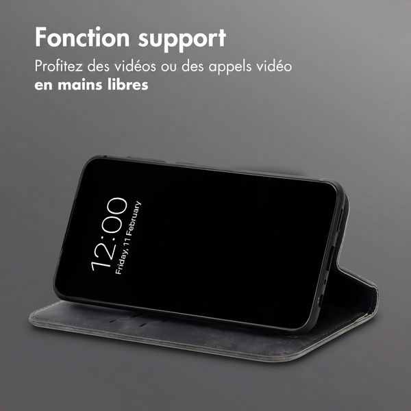 imoshion Étui de téléphone portefeuille Slim Google Pixel 11 - Noir