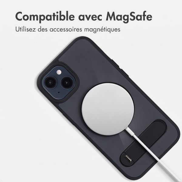 Accezz Coque arrière Hold avec MagSafe Apple iPhone 14 - Black