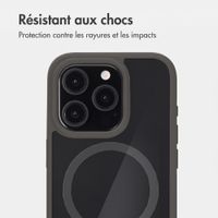 Accezz Coque arrière Hold avec MagSafe Apple iPhone 15 Pro - Grey