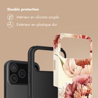 Selencia Coque arrière Vivid Apple iPhone 17 Pro Max - Vintage Peony