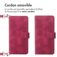imoshion Etui de télephone portefeuille avec cordon Samsung Galaxy S23 FE - Rouge