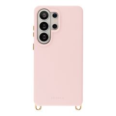 Selencia Coque arrière Rivièra avec MagSafe avec crochets amovibles Samsung Galaxy S26 Ultra - Sorbet Pink