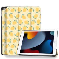 imoshion Coque tablette Design Trifold Apple iPad 9 (2021) 10.2 pouces / iPad 8 (2020) 10.2 pouces / iPad 7 (2019) 10.2 pouces - Citrus Dream