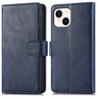 imoshion Étui de télephone portefeuille de luxe Apple iPhone 15 Plus - Bleu foncé