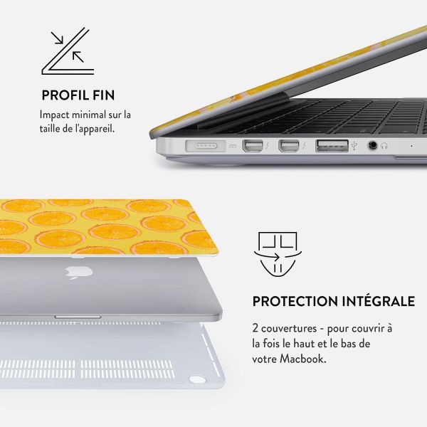 Burga Coque Rigide Apple MacBook Pro 16 pouces (2021 / 2023 M3 / 2024 M4 / 2026 M5) - Bitter