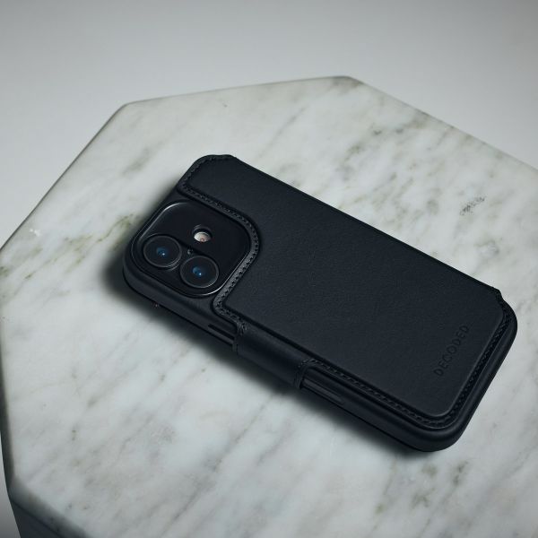 Decoded Portefeuille détachable 2 en 1 en cuir MagSafe Apple iPhone 17 Pro - Solid Clay