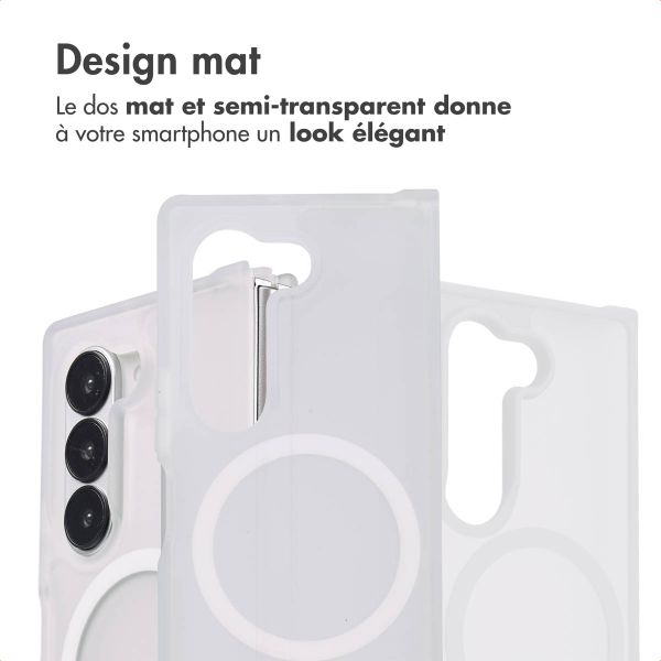 imoshion Coque Color Guard avec MagSafe Samsung Galaxy Z Fold 6 - Blanc