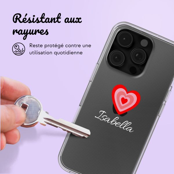 Coque avec votre propre photo et/ou texte Apple iPhone 16 Pro Max - Hartje