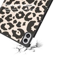 imoshion Coque tablette Design Trifold Xiaomi Redmi Pad 2 Pro / Poco Pad M1 - Leopard