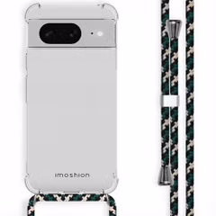 imoshion Coque arrière transparente avec cordon Google Pixel 8 - Vert