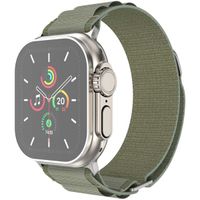 imoshion Bracelet en nylon Alpine Apple Watch | 38/40/41/42 mm - Olive Green
