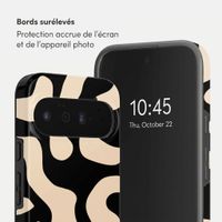 Selencia Coque arrière Vivid avec MagSafe Google Pixel 11 Pro - Art Wave Black