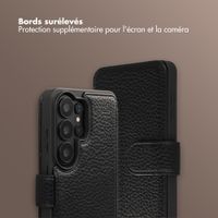 Selencia Étui Riva avec MagSafe et cordon de téléphone Samsung Galaxy S26 Ultra - Noir