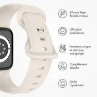 imoshion Bracelet en silicone⁺ Apple Watch | 44/45/46/49 mm - Taille M/L - Starlight