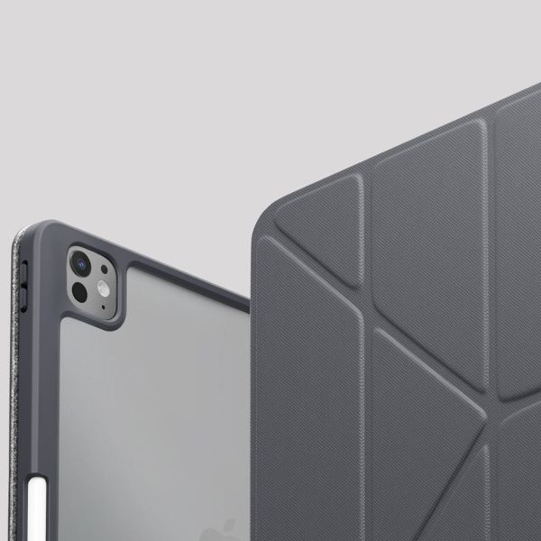 Uniq Étui Moven Apple iPad Pro 13 (2025) M5 / (2024) M4 - Charcoal Grey