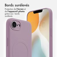 imoshion Coque Couleur avec MagSafe Apple iPhone 17e / 16e - Violet