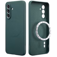 imoshion Coque Couleur avec MagSafe Samsung Galaxy A56 - Vert foncé