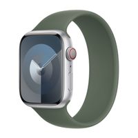 Apple 3 Pack Bracelet Boucle unique en Silicone Apple Watch | 44/45/46/49 mm - Taille 11 - Sunglow/ Winter Blue/ Cypress