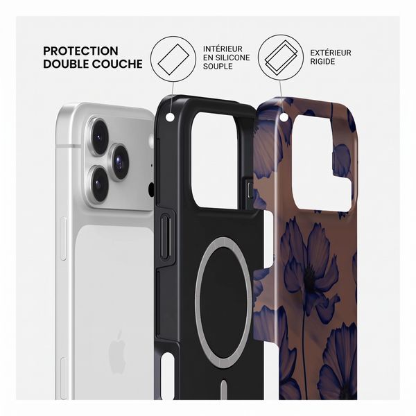 Burga Coque Tough MagSafe Apple iPhone 18 Pro - Velvet Night