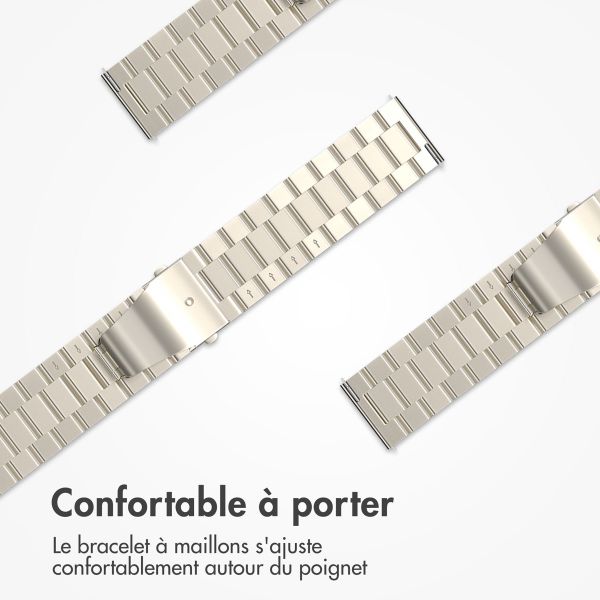 imoshion Bracelet en acier  - Connexion universelle 20 mm - Starlight