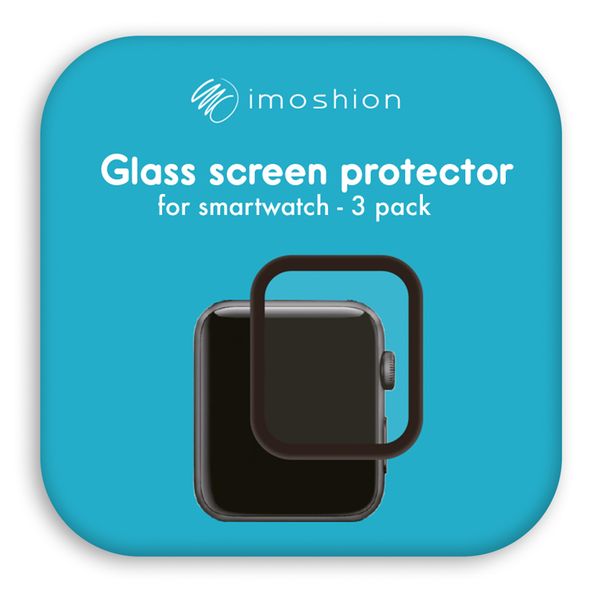 imoshion ﻿Protection d'écran en verre 3pack Garmin Vivoactive 3