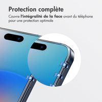 Accezz Protecteur d'écran en verre trempé + Applicateur Apple iPhone 17 Pro Max