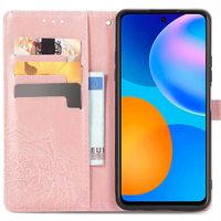 imoshion Etui de télephone Mandala Huawei P Smart (2021) - Rose Doré