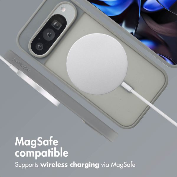 imoshion Coque Color Guard avec MagSafe Google Pixel 9 / 9 Pro / 10 / 10 Pro - Gris