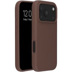 Accezz Coque Liquid Silicone avec MagSafe Apple iPhone 18 Pro / 17 Pro - New Tea Brown