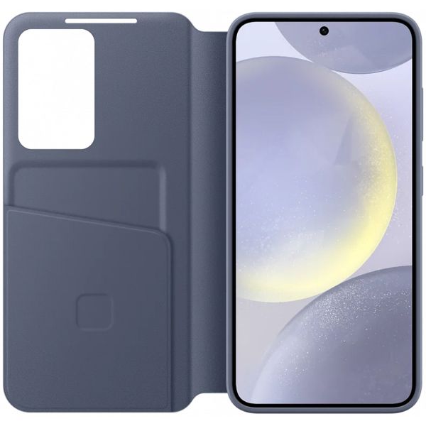 Samsung Original Coque S View Samsung Galaxy S24 - Violet