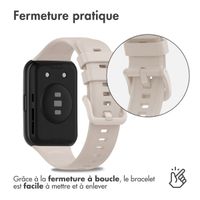 imoshion Bracelet silicone Huawei Watch Fit 2 - Beige
