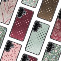 imoshion Coque Design Samsung Galaxy A57 (5G) - Polka Dot Bordeaux