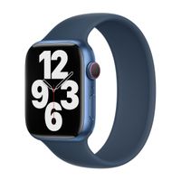 Apple 4 Pack Bracelet Boucle unique en Silicone Apple Watch | 38/40/41/42 mm - Taille 2 - White/ Marigold/ Abyss Blue/ Succulent