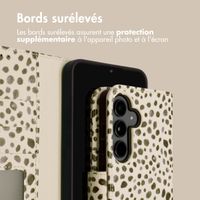 imoshion Étui de télephone portefeuille Design Samsung Galaxy S24 - Black And White Dots