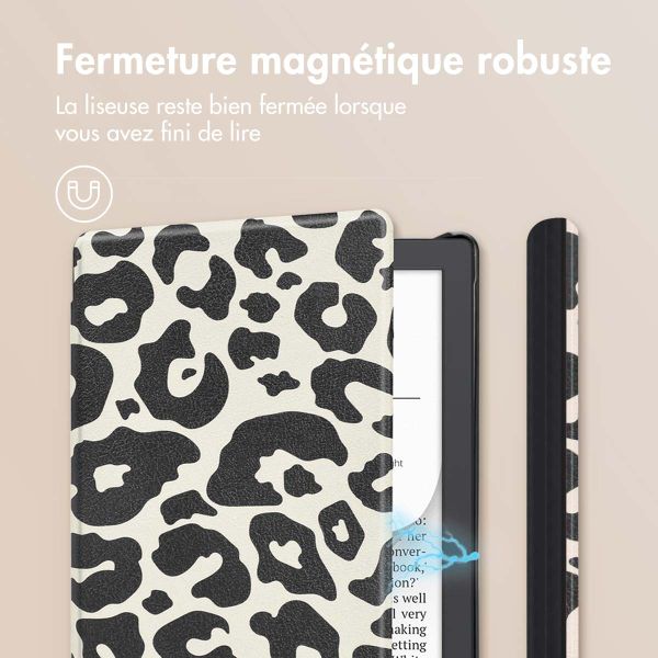 imoshion Design Slim Hard Case Sleepcover Pocketbook Verse / Verse Lite / Verse Pro / Vivlio Light / Light HD - Leopard