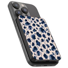 Selencia Powerbank Vivid 5 000 mAh - MagSafe et Qi - Black / Midnight Blossom