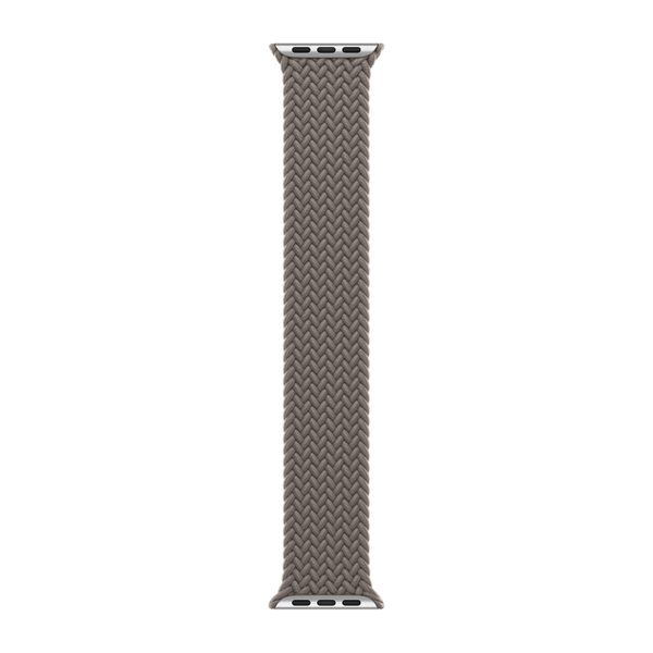 Apple Bracelet Solo tressé Apple Watch | 38/40/41/42 mm - Taille 4 - Clay