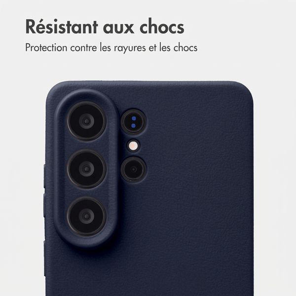 imoshion Coque arrière Texture Samsung Galaxy S26 Ultra - Bleu foncé