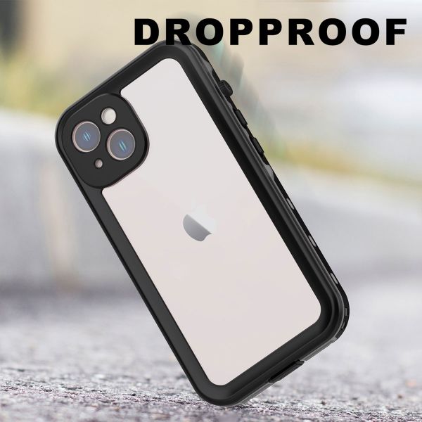 Redpepper Coque imperméable Dot Plus Apple iPhone 14 - Noir