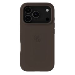 Holdit Coque en silicone MagSafe Apple iPhone 18 Pro / 17 Pro - Chocolate