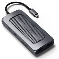 Satechi Adaptateur USB-C Multiport MX - Station d’accueil - Hub USB-C pour ordinateur portable - Space Gray
