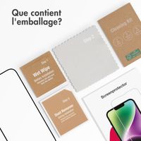 Accezz Protection d'écran en verre trempé Full Cover Apple iPhone 11 Pro / Xs / X